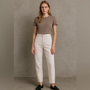 Isabel Marant High Rise Cream Jeans pants size 34